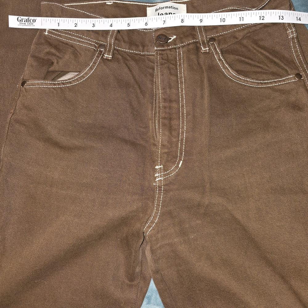 Reformation Cowboy High Rise Straight Jeans - Picture 6 of 8